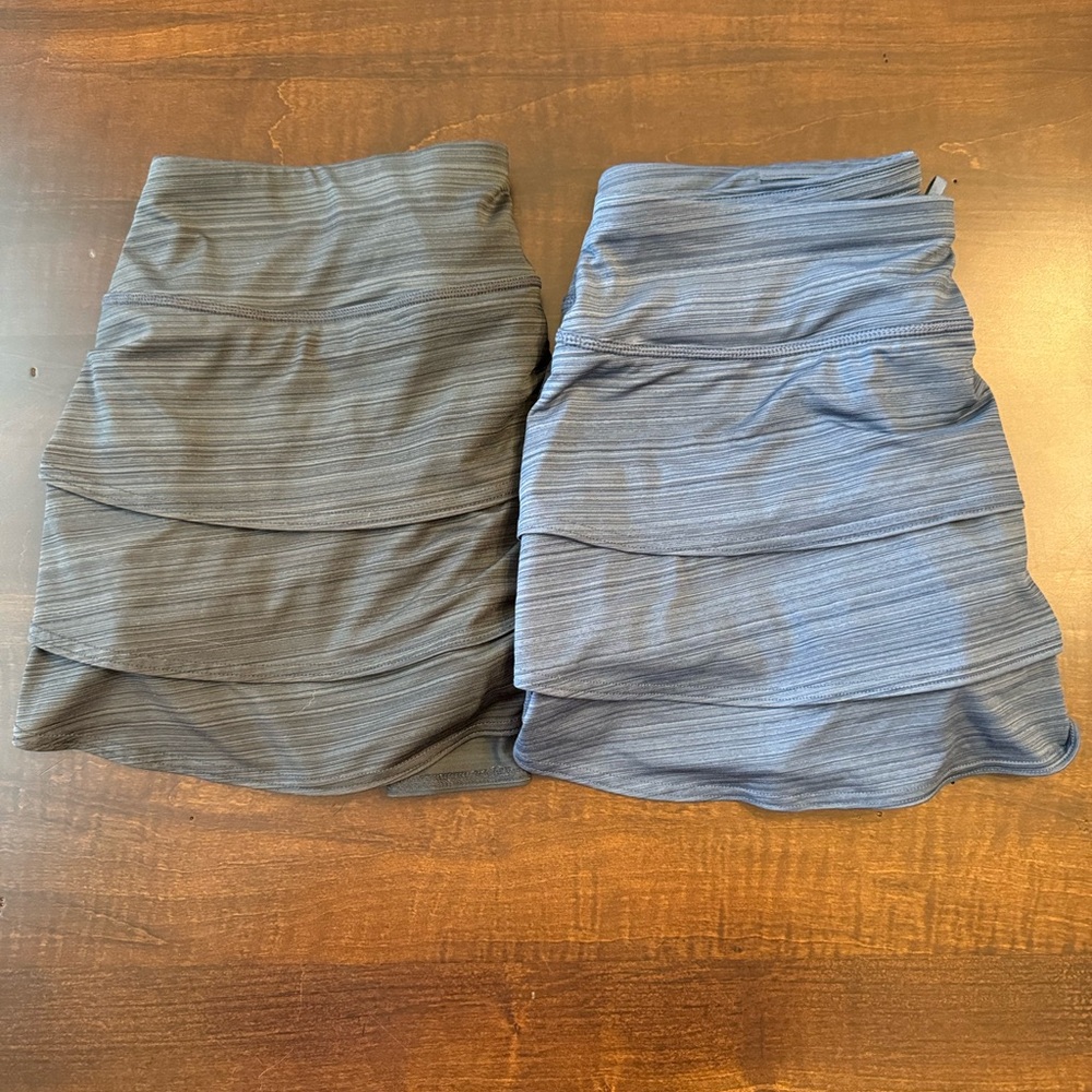 Athleta womens swagger skort, set of 2